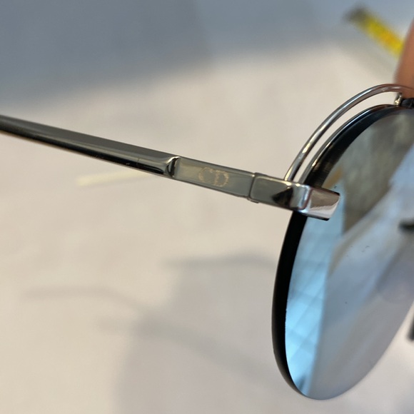 Dior Dio(r)evolution2 J5GQV Silver Grey Aviator Pilot Mirror Sunglasess - Picture 3 of 15